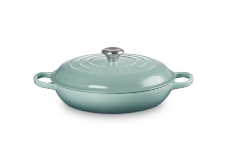 Cocotte Campagnard Fonte 3,5 L Bleu Sea Salt (30 cm)