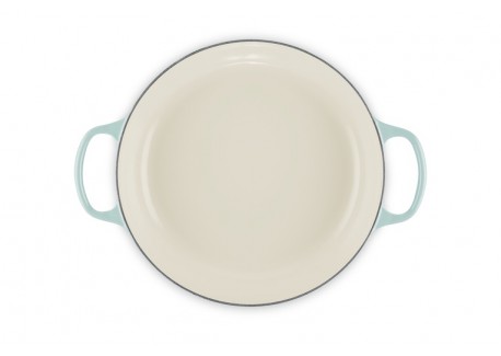 Cocotte Campagnard Fonte 3,5 L Bleu Sea Salt (30 cm)