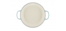 Campagnard gietijzeren Cocotte 3,5 L Blauw Sea Salt (30 cm)