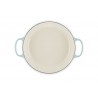 Zie dia Campagnard gietijzeren Cocotte 3,5 L Blauw Sea Salt (30 cm)