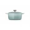 Voir la slide Cocotte Fonte Signature Ronde 4,2 L Bleu Sea Salt (24 cm)
