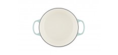 Cocotte Fonte Signature Ronde 4,2 L Bleu Sea Salt (24 cm)