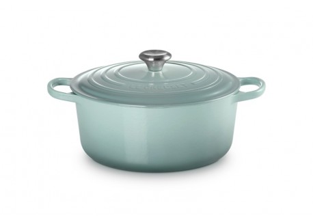 Signature Ronde Gietijzeren Stoofpot 6,7 L Blauw Deep Teal (28 cm)