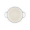 Voir la slide Cocotte Fonte Signature Ronde 6,7 L Bleu Sea Salt (28 cm)