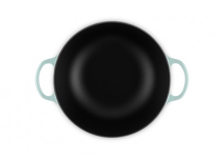 Ronde gietijzeren pan 4,1 L Blauw Sea Salt (26 cm)