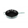 Zie dia Ronde gietijzeren koekenpan 26 cm blauw Sea Salt