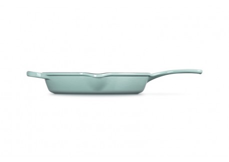Poêle en Fonte Ronde Skillet 26 cm Bleu Sea Salt