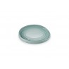 Zie dia Blauw Sea Salt keramische ovale lepelhouder