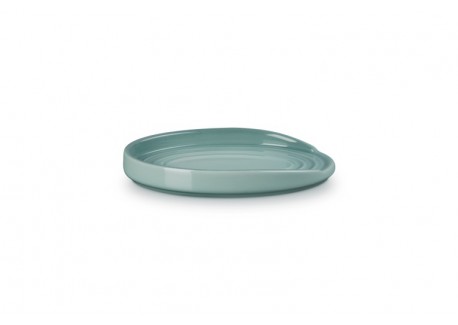 Repose Cuillère Ovale Céramique Bleu Sea Salt