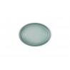 Zie dia Blauw Sea Salt keramische ovale lepelhouder