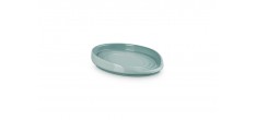 Blauw Sea Salt keramische ovale lepelhouder