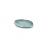 Zie dia Blauw Sea Salt keramische ovale lepelhouder