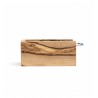 Voir la slide Râpe à Fromage Parmesan avec Boîte en Bois d'Olivier Rectangulaire 15x