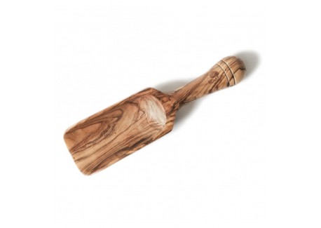 Pelle Alimentaire à Vrac en Bois d'Olivier 18 cm 