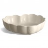Zie dia Madeleine Hart keramische mal 26x6,5 cm Gebroken Wit