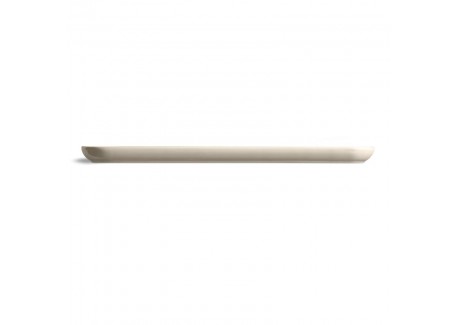 Madeleine Rechthoekige Taartschaal Keramiek 31x15 cm Gebroken Wit