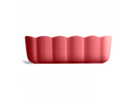 Madeleine rechthoekige Keramische Cakevorm 29x9 cm Roze Candy