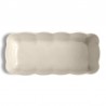 Voir la slide Madeleine Moule à Cake Rectangulaire Céramique 29x9 cm Argile Blanc Ca