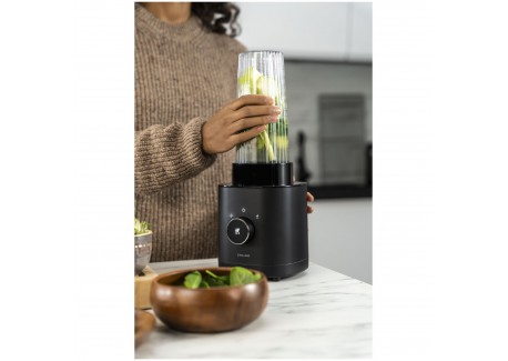 Enfinigy Black Mini Personal Blender Zwart met 0,55L Smoothiefles