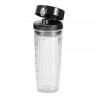 Zie dia Enfinigy Black Mini Personal Blender Zwart met 0,55L Smoothiefles