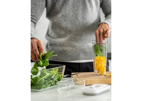 Enfinigy Black Mini Blender Personnel Noir avec Bouteille Smoothie 0,5