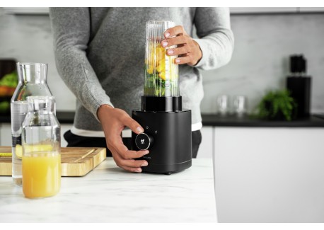 Enfinigy Black Mini Personal Blender Zwart met 0,55L Smoothiefles