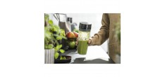 Enfinigy Black Mini Blender Personnel Noir avec Bouteille Smoothie 0,5