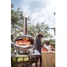 Zie dia Karu 2 Hout- of kolengestookte pizzaoven 77x72x42 cm