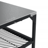 Zie dia Modulaire tafel voor buitenpizzaoven RVS Medium 60x80x90 cm