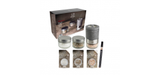 Maestro Bar à Sels Coffret Moulin Multi Sels Bois Graphite Clair Zirli