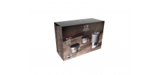 Maestro Zout Bar Multi Zoutmolenset Licht Grafiet Hout Zirlion 7st