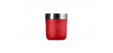 On The Go Lunch Box Isotherme Inox Ronde 500 ml Rouge Cerise