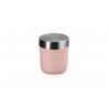 Zie dia On The Go Ronde geïsoleerde RVS lunchbox 500 ml Roze Shell Pink