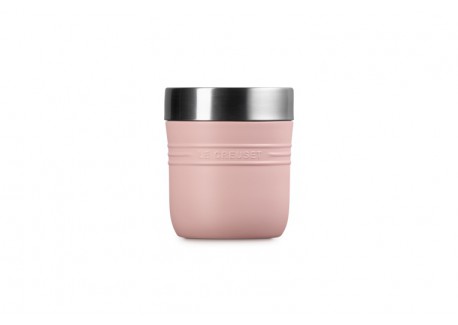 On The Go Ronde geïsoleerde RVS lunchbox 500 ml Roze Shell Pink