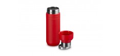 On The Go 500 ml Kersenrode geïsoleerde fles