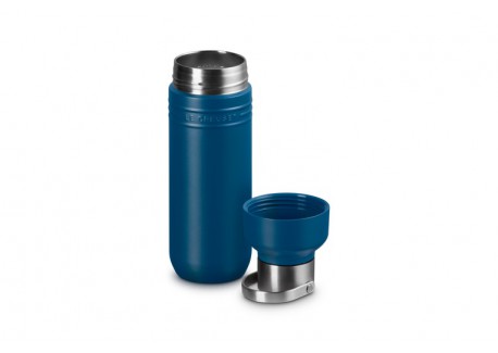 On The Go Gourde Bouteille Isotherme 500 ml Bleu Deep Teal