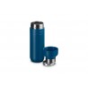 Zie dia On The Go Gourde Geïsoleerde Fles 500 ml Deep Teal Blauw