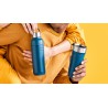 Zie dia On The Go Gourde Geïsoleerde Fles 500 ml Deep Teal Blauw