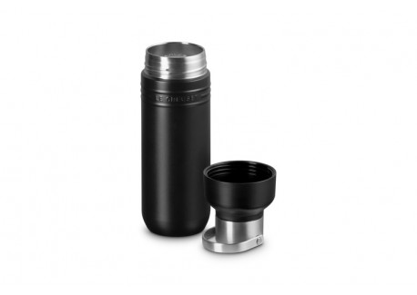 On The Go Gourde Geïsoleerde Fles 500 ml Mat Zwart