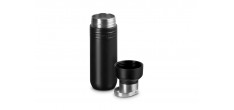 On The Go Gourde Bouteille Isotherme 500 ml Noir Mat
