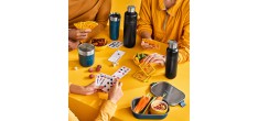 On The Go Gourde Geïsoleerde Fles 500 ml Mat Zwart