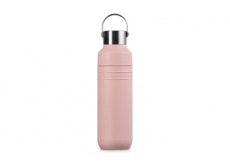 On The Go 500 ml geïsoleerde fles Roze Shell Pink