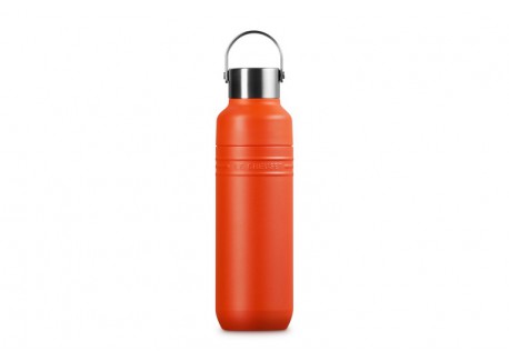 On The Go Gourde Geïsoleerde Fles 500 ml Vulkanisch Oranje