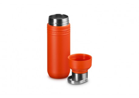 On The Go Gourde Bouteille Isotherme 500 ml Orange Volcanique