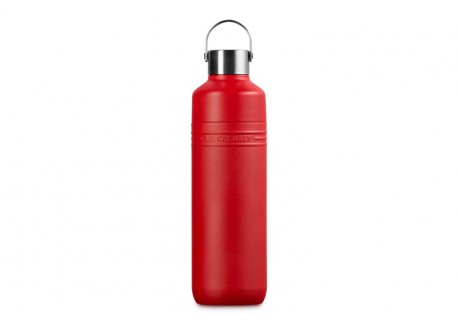 On The Go Gourde Bouteille Isotherme 1 L Rouge Cerise