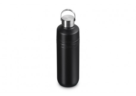 On The Go Gourde Geïsoleerde Fles 1 L Mat Zwart