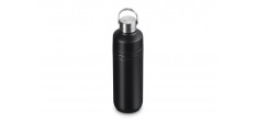 On The Go Gourde Geïsoleerde Fles 1 L Mat Zwart