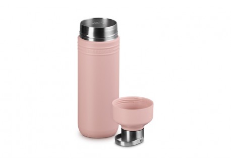 On The Go Gourde Bouteille Isotherme 1 L Rose Shell Pink