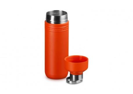 On The Go Gourde Bouteille Isotherme 1 L Orange Volcanique