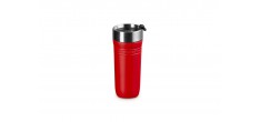 On The Go Travel Mug Isotherme Hermétique à Emporter 350 ml Rouge Ceri
